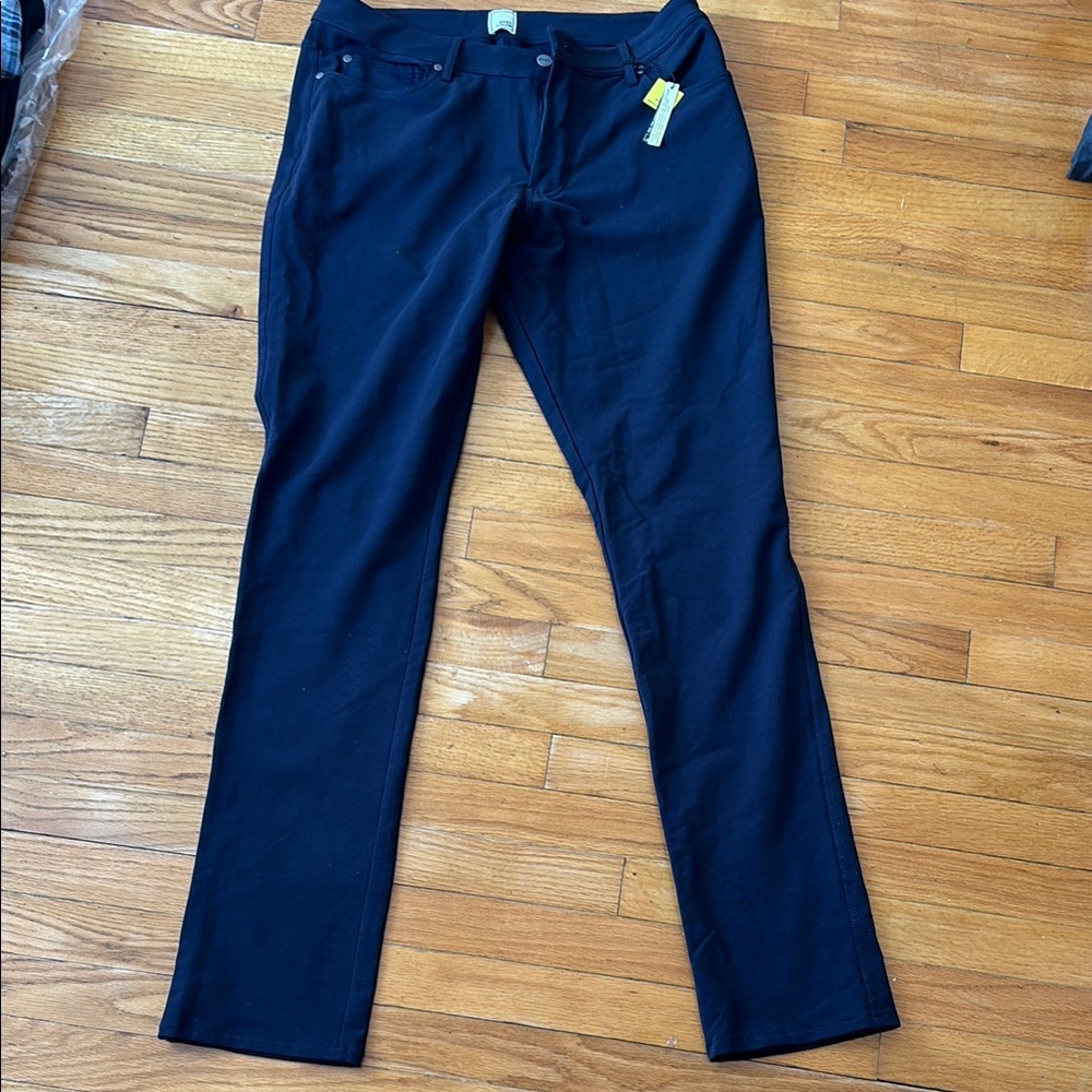 Navy Swet Taylor Pants NWT